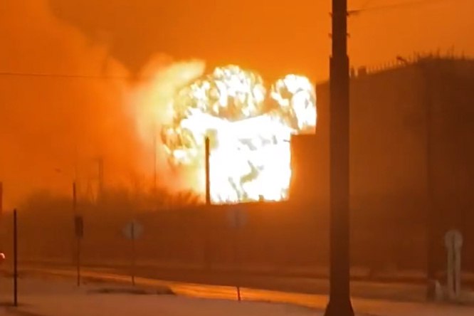 В Челябинске вечером прогремел мощный взрыв